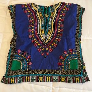 African dashiki top / dashiki shirt / Ankara shirt / toddler 2T/3T kids